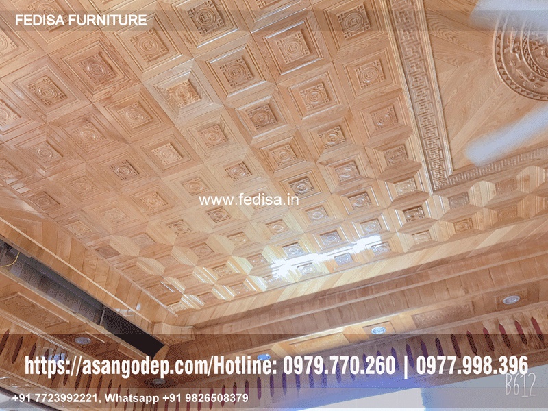 Wooden Ceiling Design High Ceiling Ideas Wooden Ceiling Design For Hall N0-889