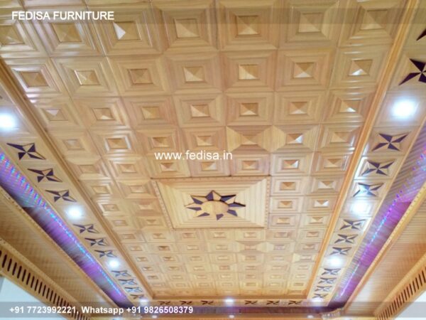 Wooden Ceiling Design Four Ceiling New Design Wooden Ceiling Design For Living Room N0-895