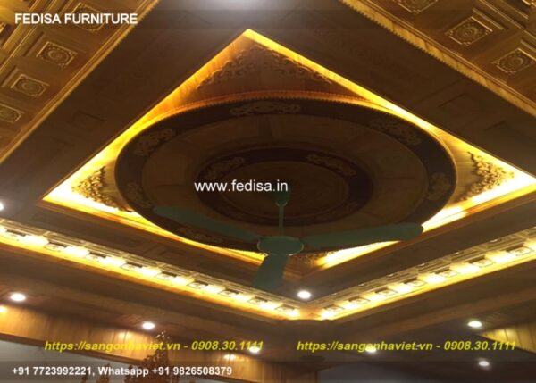 Wooden Ceiling Design Bedroom Pop Design Simple Designer Wooden Ceiling Fans N0-984