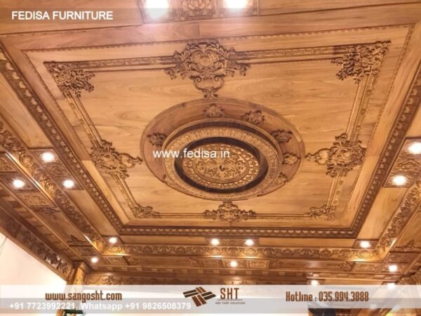 Wooden Ceiling Design False Ceiling For Small Bedroom Wooden Ceiling Design For House N0-993