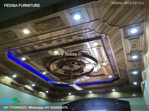 Wooden Ceiling Design Fall Ceiling Design Simple Wooden Ceiling Design For Balcony N0-995