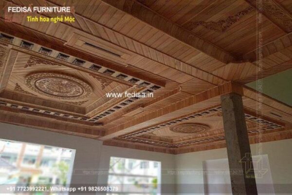 Wooden Ceiling Design Living Room With High Ceilings Decorating Ideas Designer Wooden Ceiling Fans N0-996
