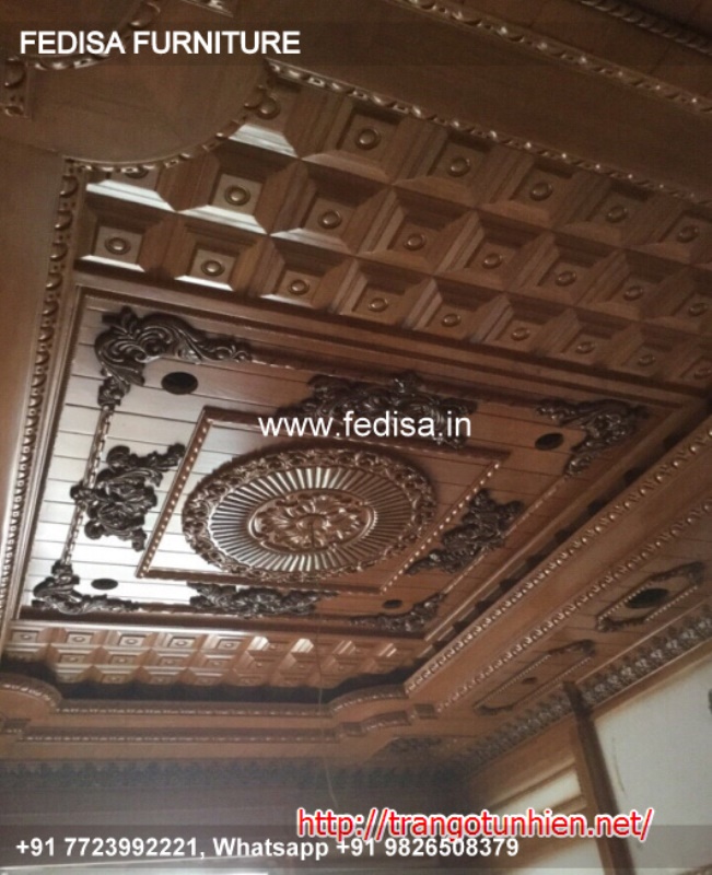Wooden Ceiling Design Interior Pop Design Wooden Ceiling Design For Shop N0-1057