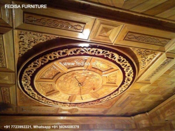 Wooden Ceiling Design Fan Ceiling Design Cement Modern Wooden Ceiling Design N0-1061