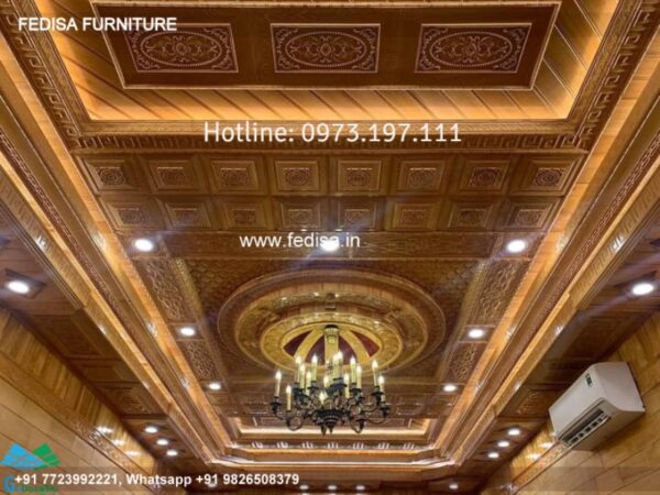 Wooden Ceiling Design Readymade Pop Design Simple Wooden Ceiling Design For Living Room N0-1071