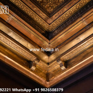 Luxury Ceiling Design Pooja Room Pop Simple Design No-4044