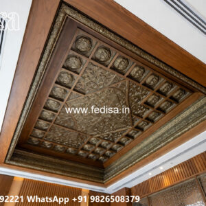Luxury Ceiling Design Fan Ceiling Design Cement No-4055