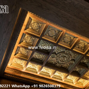 Luxury Ceiling Design Pop Simple Design For Room No-4097