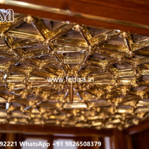 Luxury Ceiling Design Puja Room False Ceiling Design No-4098