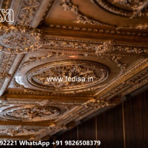 Luxury Ceiling Design Pop Design For Veranda No-4110