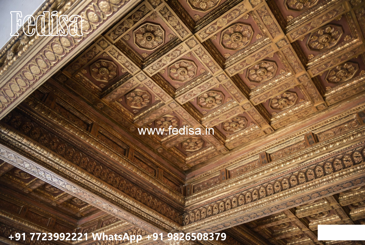 Luxury Ceiling Design Plaster Of Paris Design For Bedroom No-4115