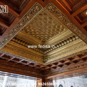 Luxury Ceiling Design Cnc Pop Design No-4172