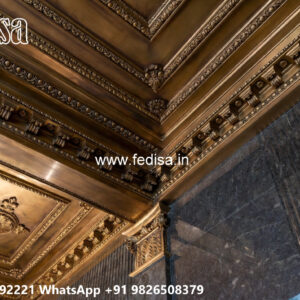 Luxury Ceiling Design Pop Design For Mandir No-4302