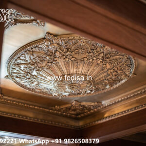 Luxury Ceiling Design Pop Design Two Fan No-4330