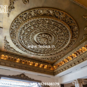 Luxury Ceiling Design Rectangle Pop Design No-4397