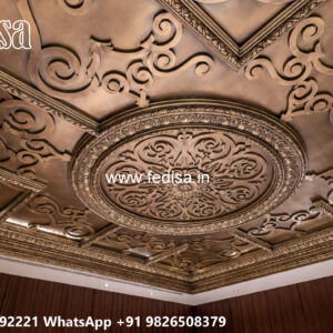 Luxury Ceiling Design Pop Design Latest Plus Minus No-4399