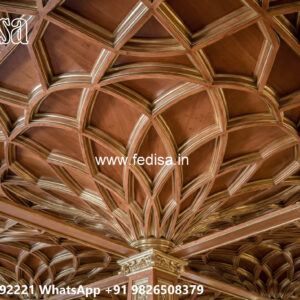 Luxury Ceiling Design Pop Design For Pooja Room Door No-4462