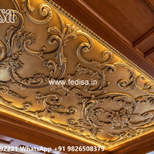 Luxury Ceiling Design Simple Pop Border Design No-4493