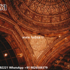 Luxury Ceiling Design Double Fan False Ceiling No-4561