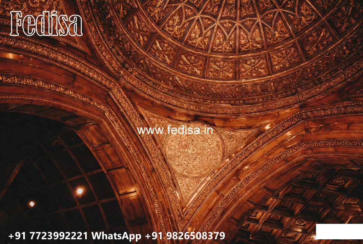 Luxury Ceiling Design Double Fan False Ceiling No-4561