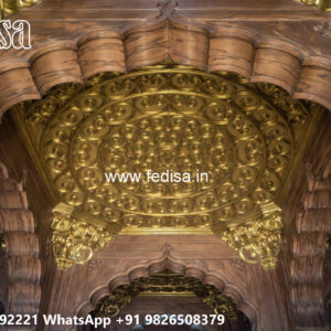 Luxury Ceiling Design Pop Design For 2 Fan Room No-4715