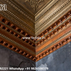 Luxury Ceiling Design False Ceiling For Living Room With Two Fans No-4738
