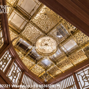 Luxury Ceiling Design Lobby Pop Ceiling Design No-4837