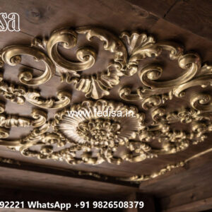 Luxury Ceiling Design 2 Ceiling Fan Pop Design No-4847