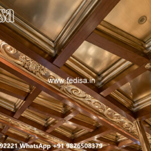 Luxury Ceiling Design False Ceiling Design For Two Fans No-4866