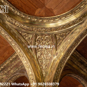 Luxury Ceiling Design Wallpaper Pop Design No-4871