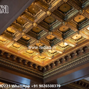 Luxury Ceiling Design Fall Ceiling Design With Two Fans No-4890