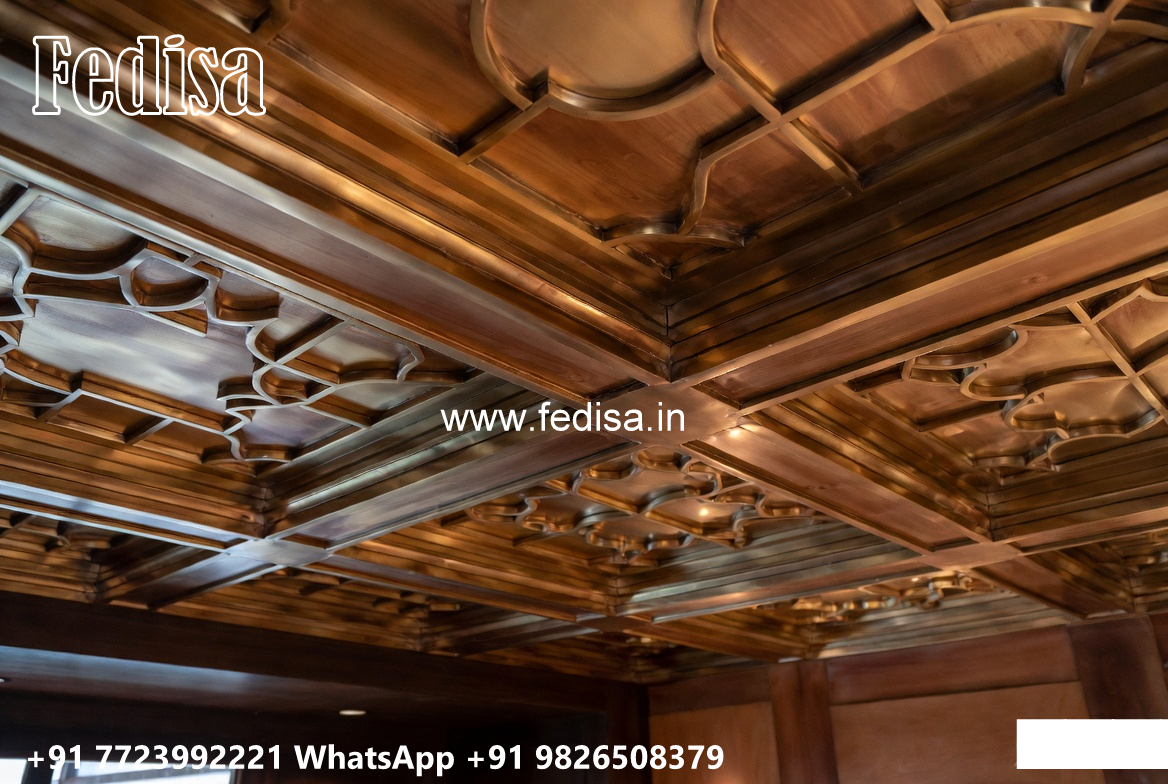 Luxury Ceiling Design Pop Design Guest Room No-4894