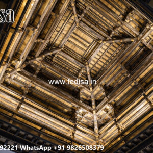 Luxury Ceiling Design Color For Pop Design No-4896