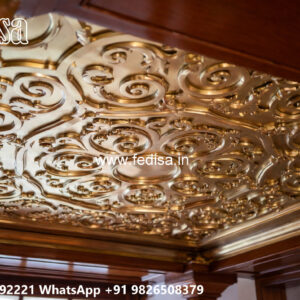 Luxury Ceiling Design Pop Design For Washroom No-4932