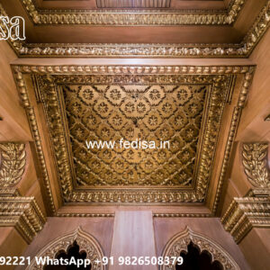 Luxury Ceiling Design Pop Dizain Simple No-4933