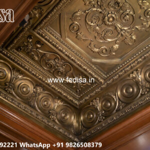 Luxury Ceiling Design Led Tv Pop Design No-4949