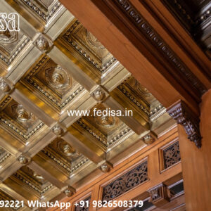 Luxury Ceiling Design Pillar Design Pop No-4968