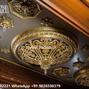 Luxury Ceiling Design Main Gate Pop Design No-4977