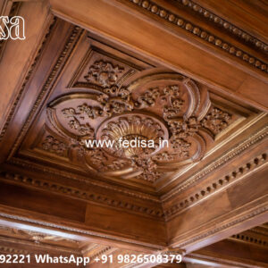 Luxury Ceiling Design Lobby Modern Pop Plus Minus Design No-5029