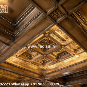 Luxury Ceiling Design Round Shape Pop Design No-5069