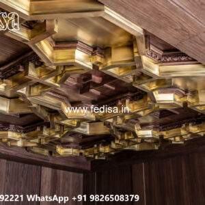Luxury Ceiling Design Attractive New Modern Pop Plus Minus Design No-5121