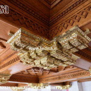 Luxury Ceiling Design Living Room Pop Tv Wall Design No-5219