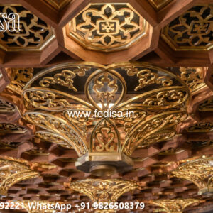 Luxury Ceiling Design Pop Ceiling Circle Design No-5233