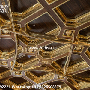 Luxury Ceiling Design Black Pop Design No-5574
