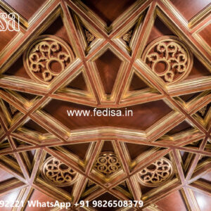 Luxury Ceiling Design Double Fan Ceiling Pop Design No-5950