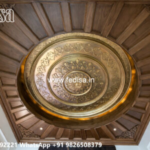 Luxury Ceiling Design Pop Design Ring No-5996