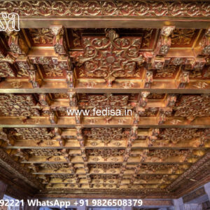 Luxury Ceiling Design Swastik Design Pop No-6003
