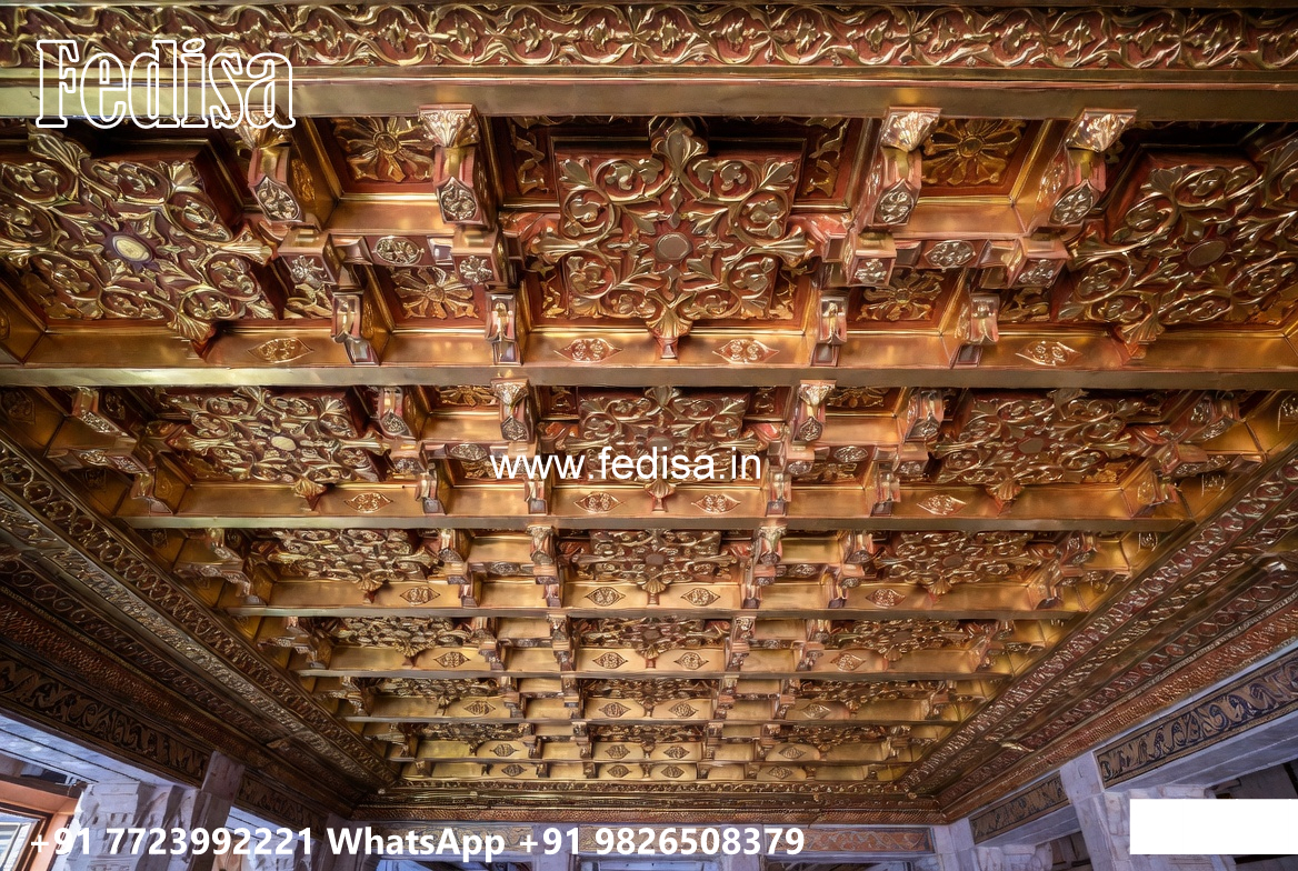Luxury Ceiling Design Swastik Design Pop No-6003