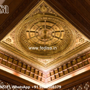 Luxury Ceiling Design Pop Design With Cnc Cutting No-6075