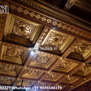 Luxury Ceiling Design Pop False Ceiling For Hall No-6077